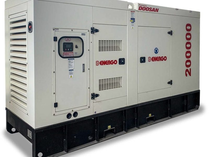 Дизельный генератор MP200D-S, 160 кВт